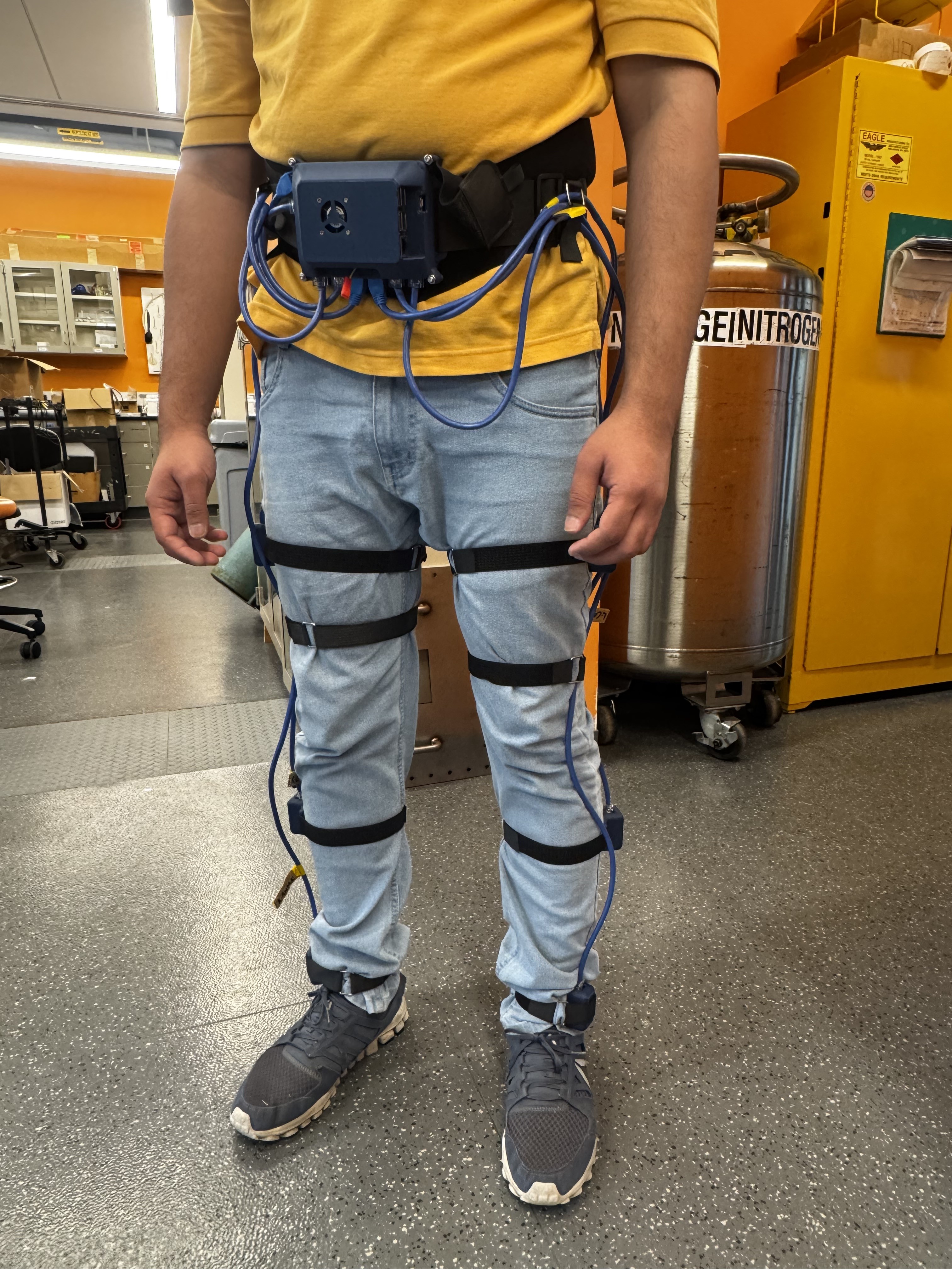 IMU Sensing System, Generation 2 array worn