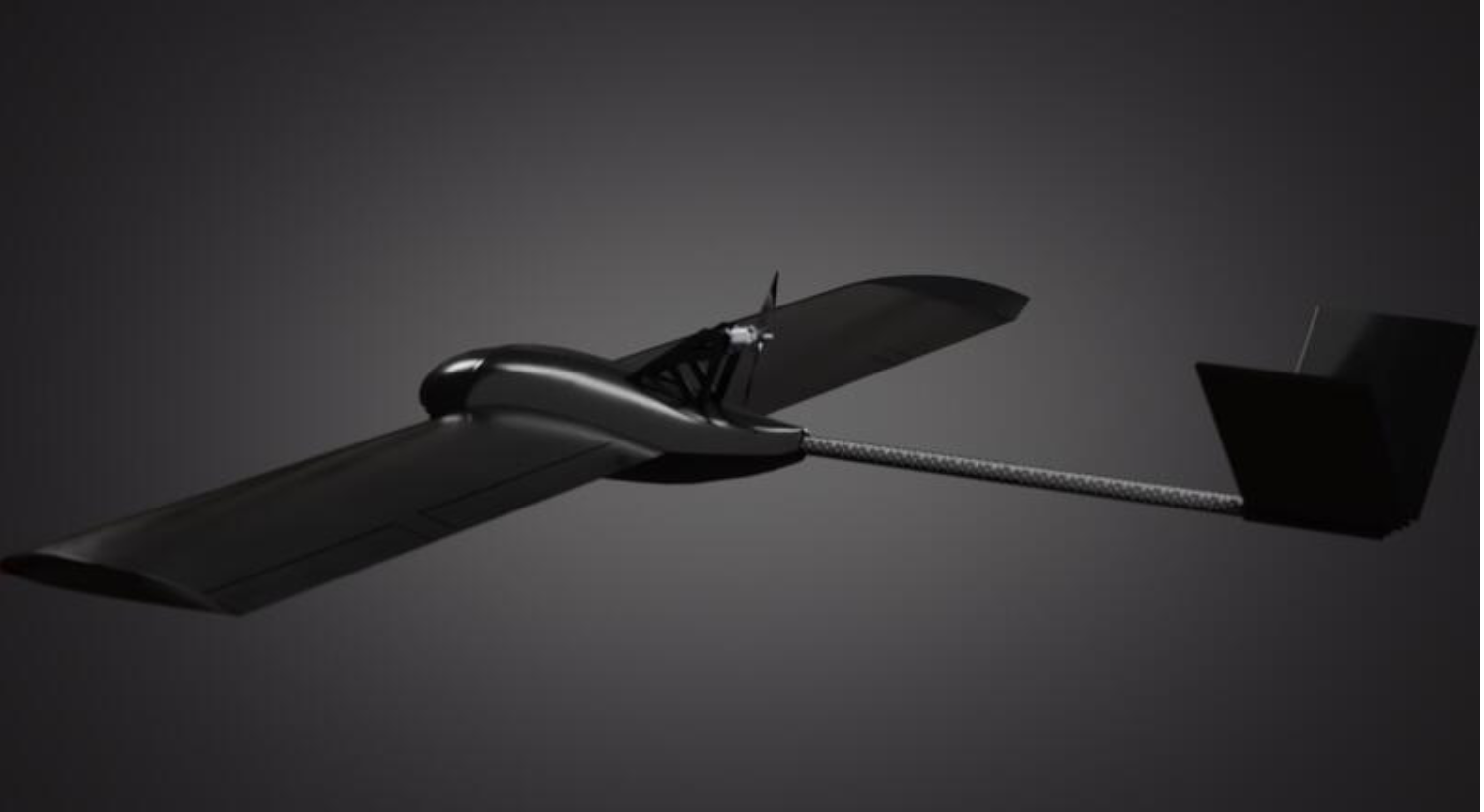 Search-and-rescue UAV CAD render