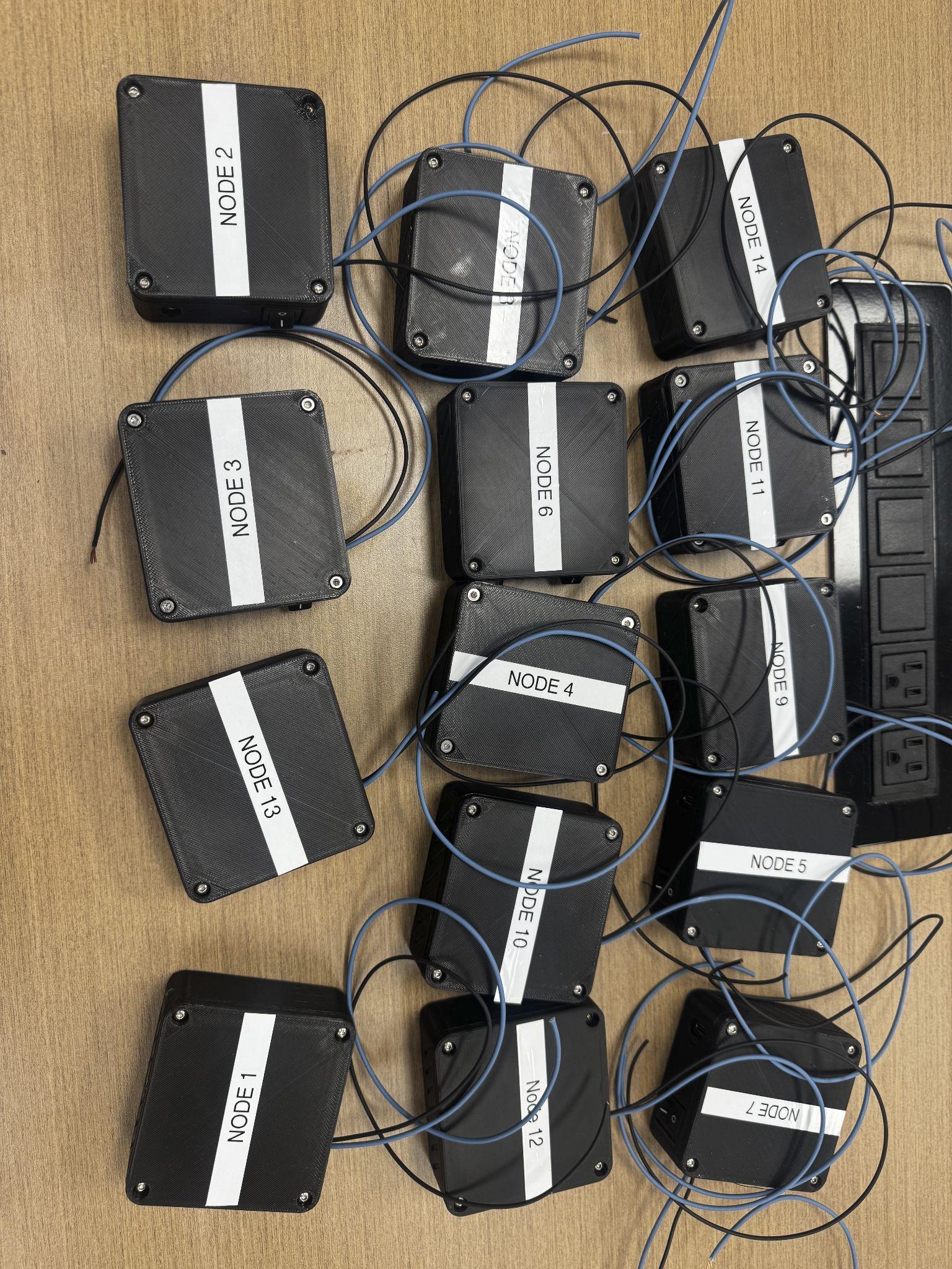 Subaru internship, completed 14-node Bug Box fleet